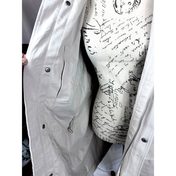 MP Piombo Safari 4 Flap Pocket Jacket Concealed zip size S - Picture 10 of 16